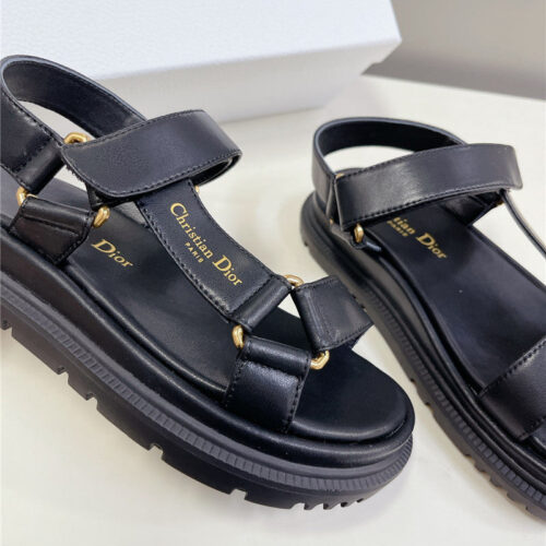 High Quality Luxury Dior New Velcro Sandals – Style 42982 product detail