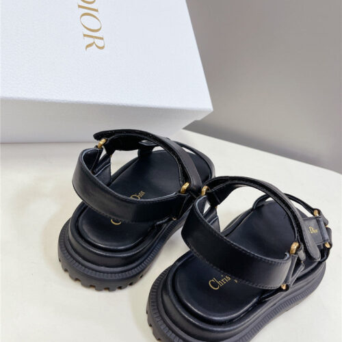 High Quality Luxury Dior New Velcro Sandals – Style 42982 product detail