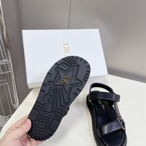 High Quality Luxury Dior New Velcro Sandals – Style 42982 product detail