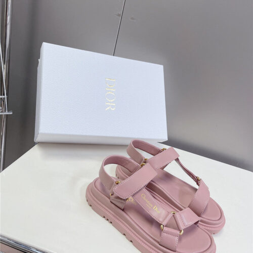 High Quality Luxury Dior New Velcro Sandals – Style 31110 alternate view