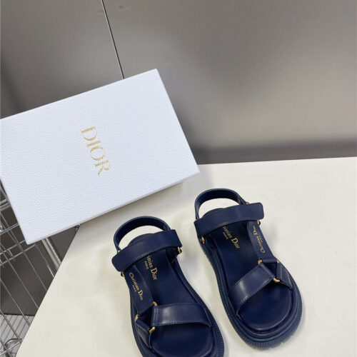 High Quality Luxury Dior New Velcro Sandals