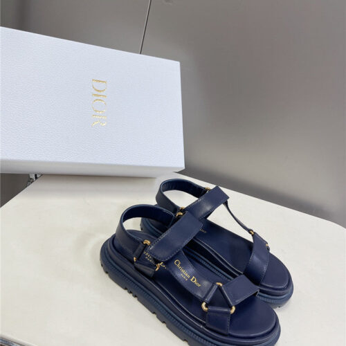 High Quality Luxury Dior New Velcro Sandals alternate view