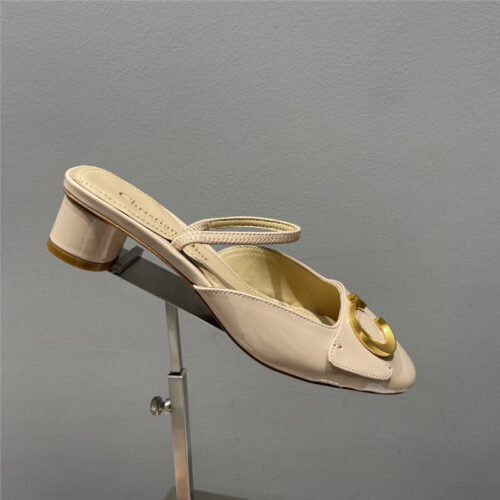 High Quality Luxury Dior Square Buckle Commuter Shoes product detail