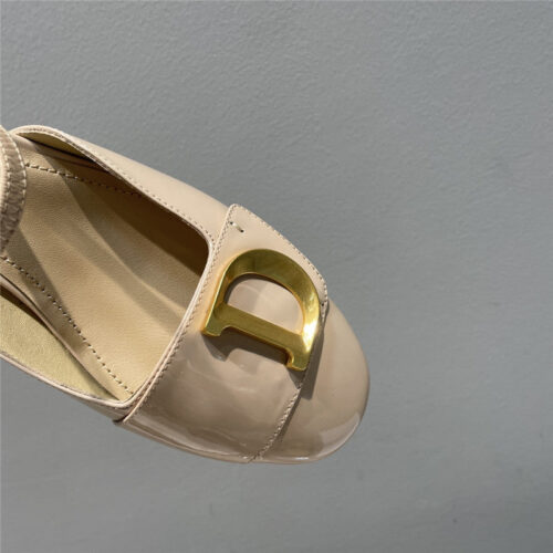 High Quality Luxury Dior Square Buckle Commuter Shoes product detail