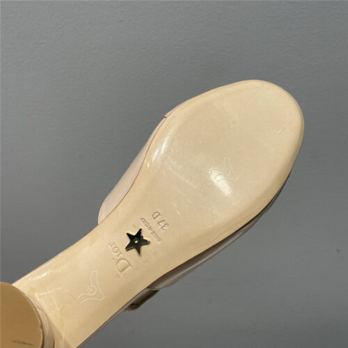 High Quality Luxury Dior Square Buckle Commuter Shoes product detail