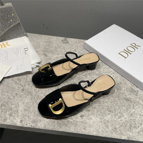 High Quality Luxury Dior Square Buckle Commuter Shoes – Style 98342 alternate view
