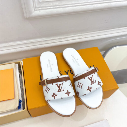 High Quality Luxury Louis Vuitton Latest Hot Style Slippers – Style 81667 product detail