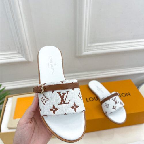 High Quality Luxury Louis Vuitton Latest Hot Style Slippers – Style 81667 product detail