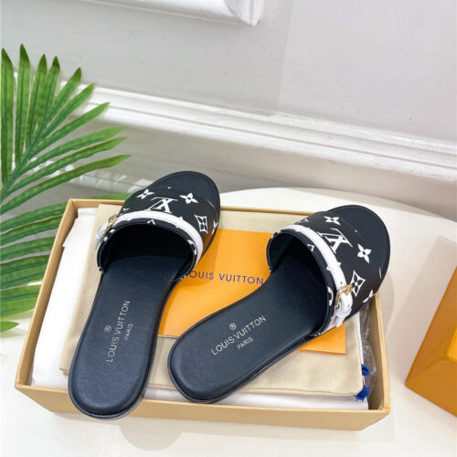 High Quality Luxury Louis Vuitton Latest Hot Style Slippers – Style 14435 product detail