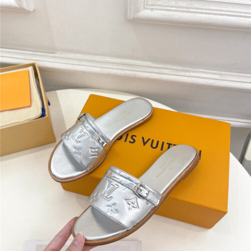 High Quality Luxury Louis Vuitton Latest Hot Style Slippers – Style 47203 product detail