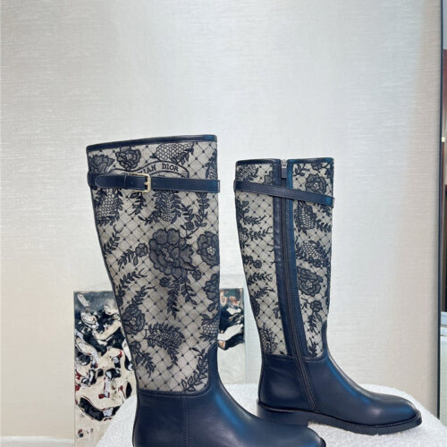 High Quality Luxury Dior Empreinte Boots