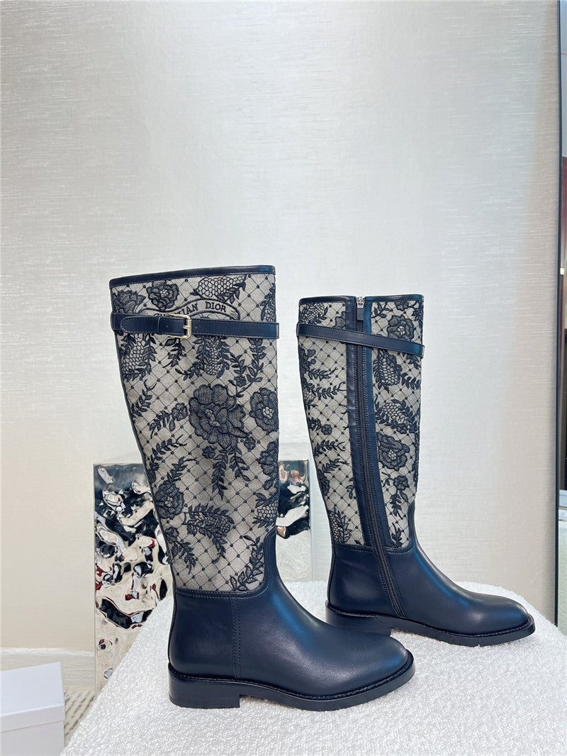High Quality Luxury Dior Empreinte Boots