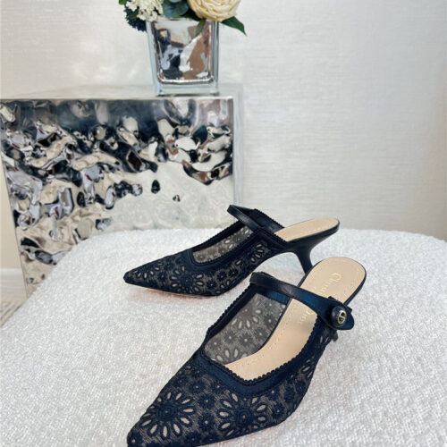 High Quality Luxury Dior Capture Mules – Style 94854 product detail