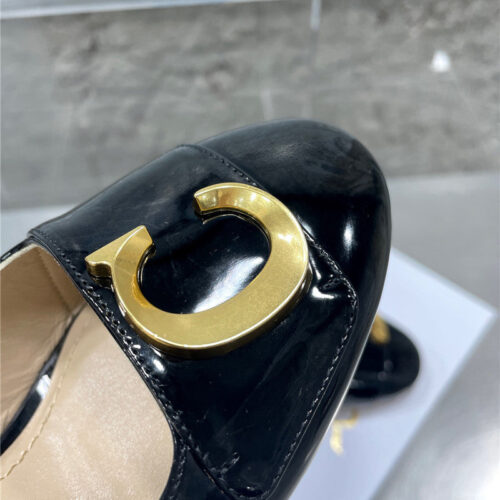 High Quality Luxury Dior New Baotou Chunky Heel Sandals product detail