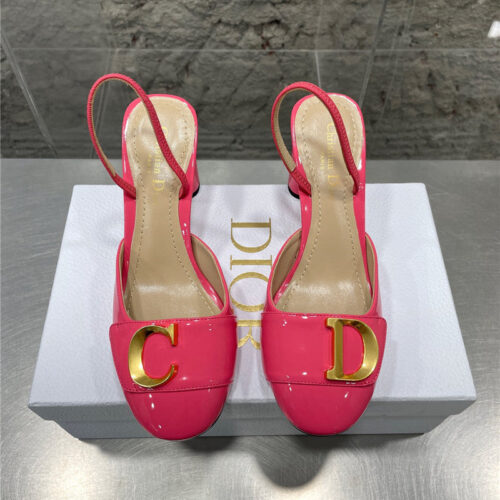 High Quality Luxury Dior New Baotou Chunky Heel Sandals – Style 19558 alternate view