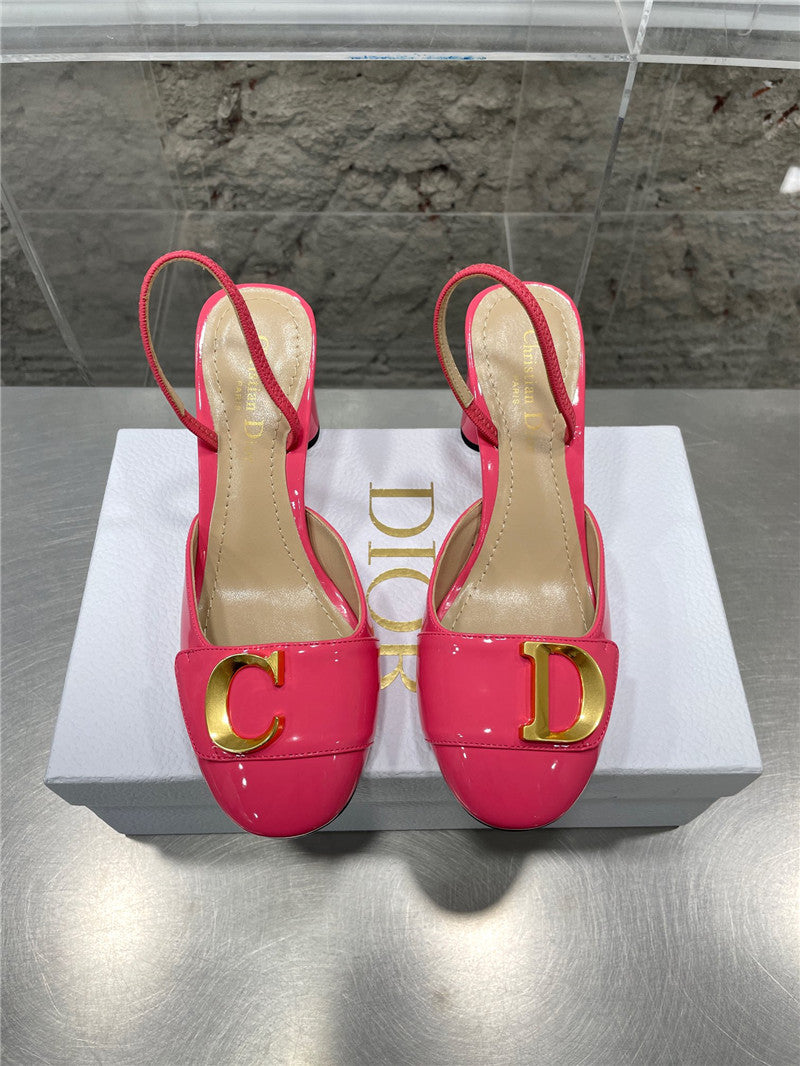 High Quality Luxury Dior New Baotou Chunky Heel Sandals – Style 19558 product detail