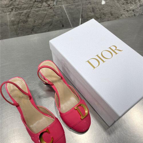 High Quality Luxury Dior New Baotou Chunky Heel Sandals – Style 19558