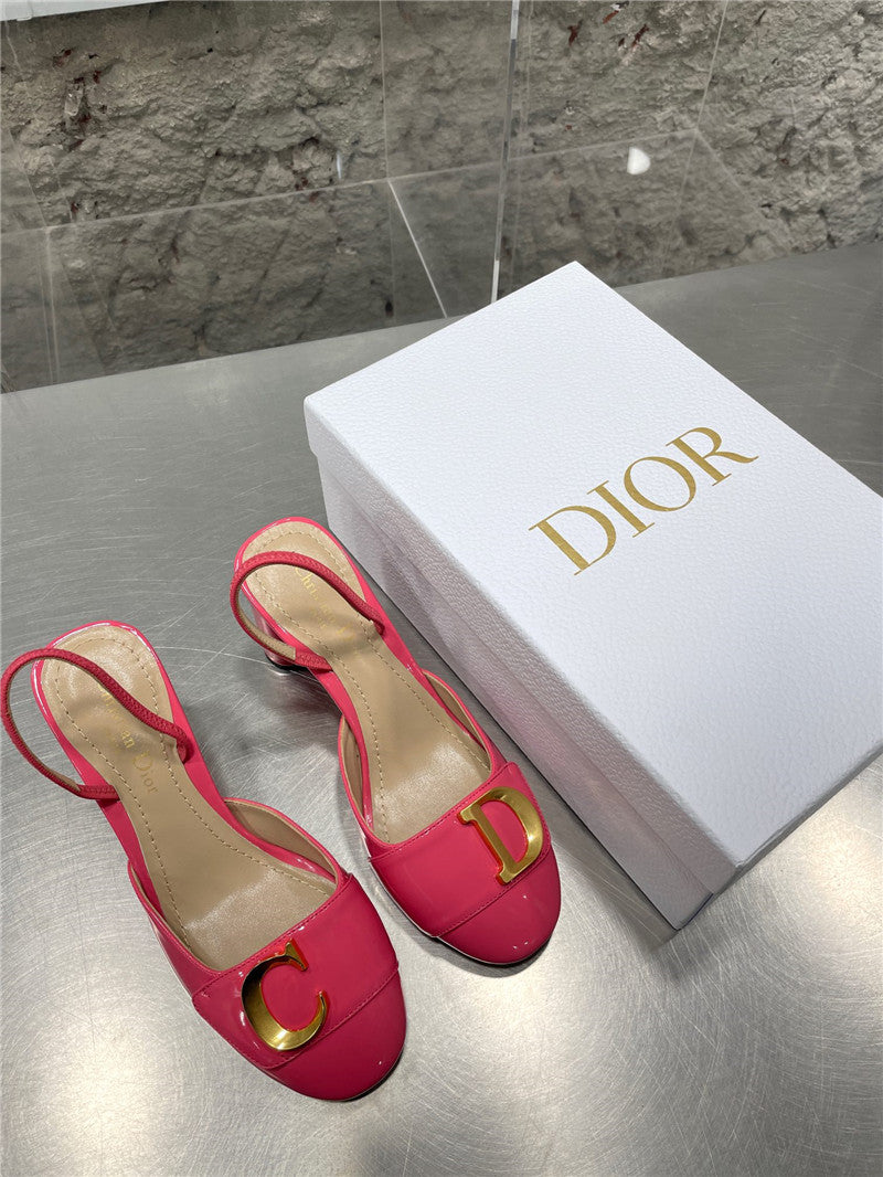 High Quality Luxury Dior New Baotou Chunky Heel Sandals – Style 19558