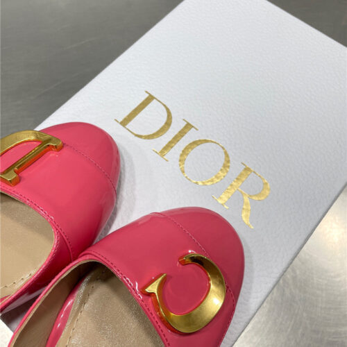 High Quality Luxury Dior New Baotou Chunky Heel Sandals – Style 19558 product detail