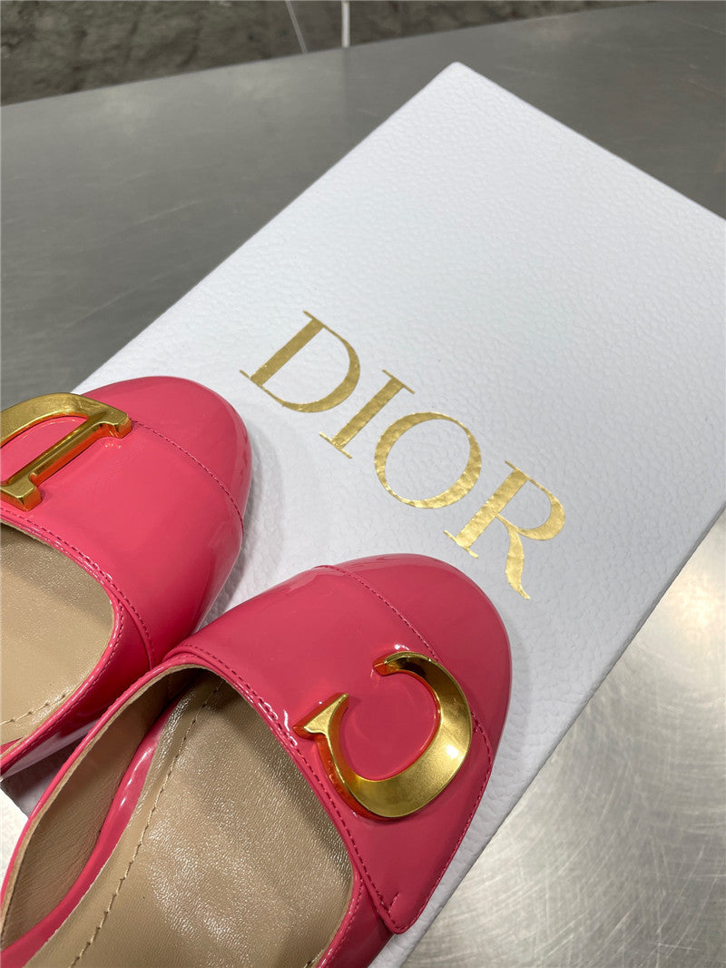 High Quality Luxury Dior New Baotou Chunky Heel Sandals – Style 19558 product detail