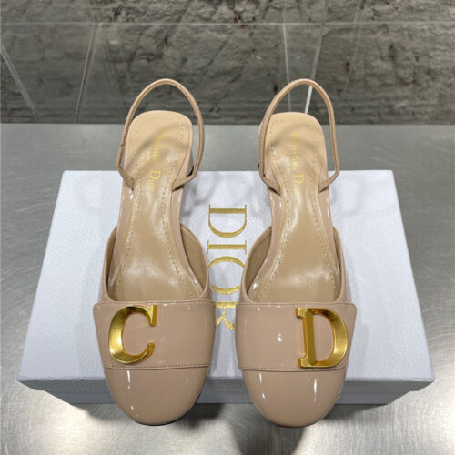 High Quality Luxury Dior New Baotou Chunky Heel Sandals – Style 74918 alternate view