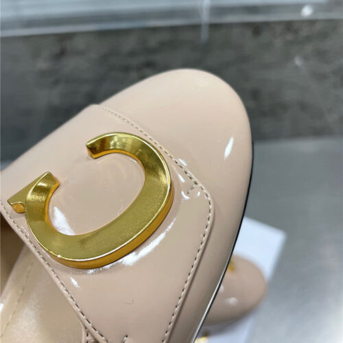 High Quality Luxury Dior New Baotou Chunky Heel Sandals – Style 74918 product detail