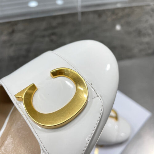 High Quality Luxury Dior New Baotou Chunky Heel Sandals – Style 63046 product detail