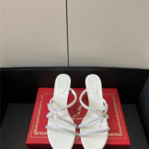 High Quality Luxury Rene Caovilla Summer New Butterfly Sandals alternate view