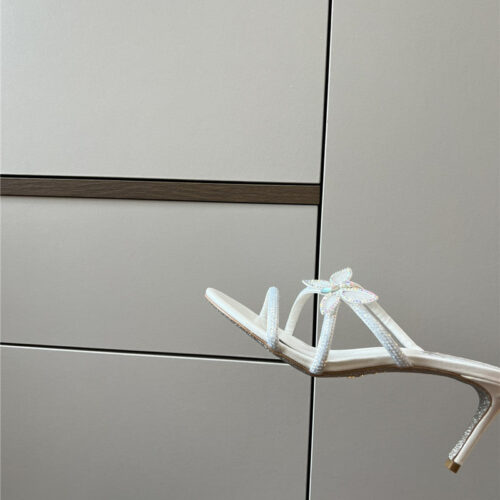 High Quality Luxury Rene Caovilla Summer New Butterfly Sandals product detail