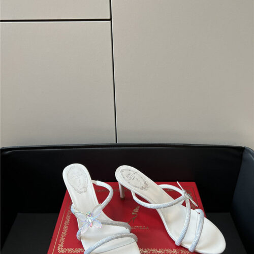 High Quality Luxury Rene Caovilla Summer New Butterfly Sandals product detail