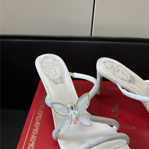 High Quality Luxury Rene Caovilla Summer New Butterfly Sandals product detail