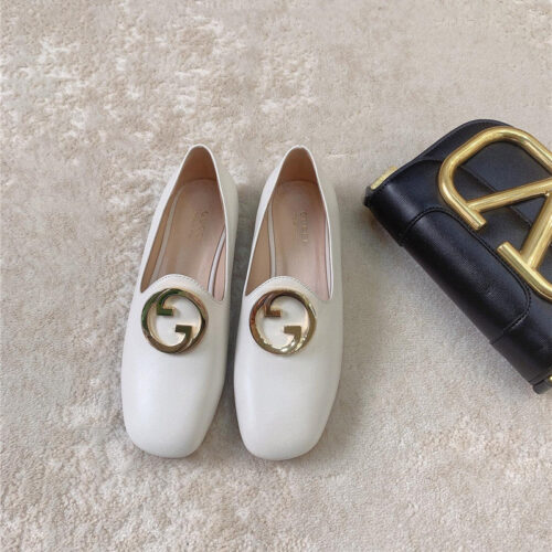 High Quality Luxury Gucci Blonde Womens Ballet Flats product detail