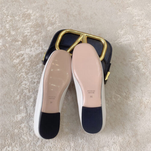 High Quality Luxury Gucci Blonde Womens Ballet Flats product detail