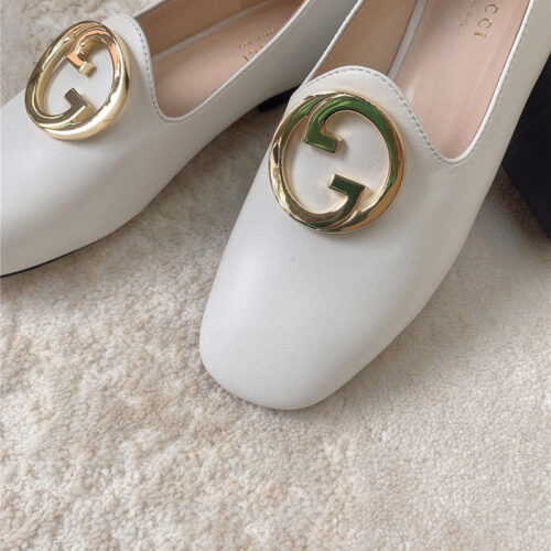 High Quality Luxury Gucci Blonde Womens Ballet Flats product detail