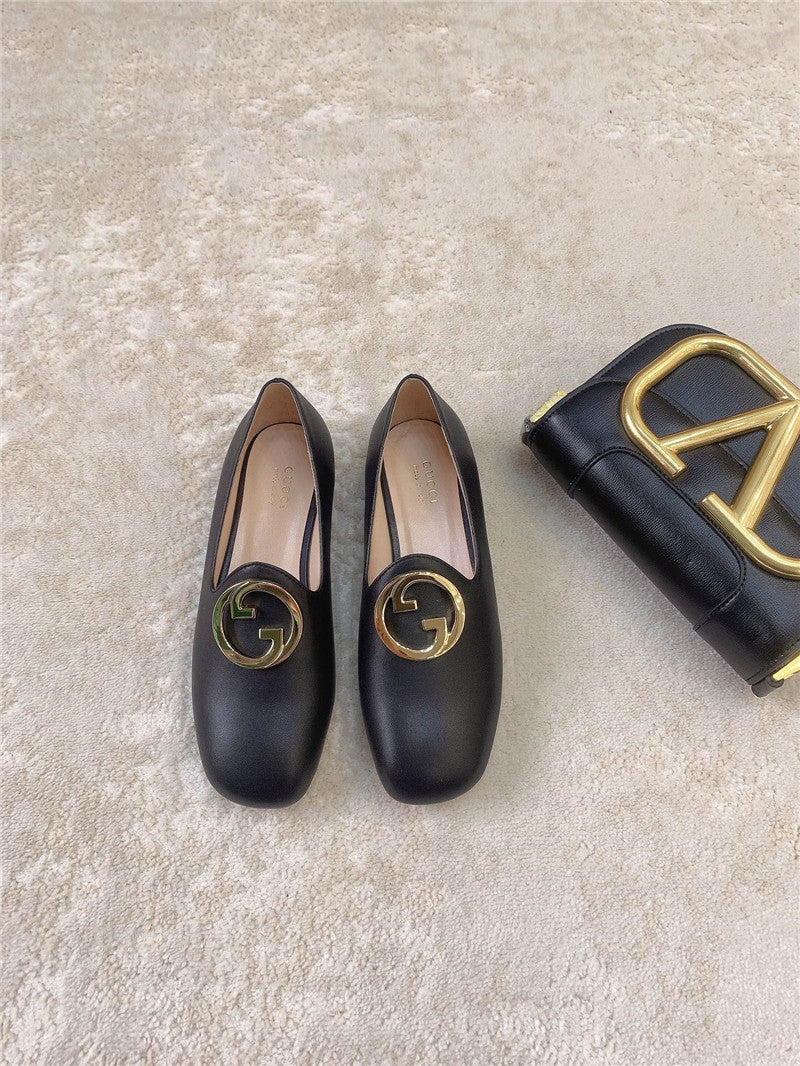 High Quality Luxury Gucci Blonde Womens Ballet Flats – Style 16691 product detail