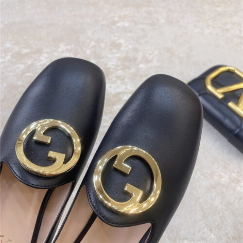 High Quality Luxury Gucci Blonde Womens Ballet Flats – Style 16691 product detail