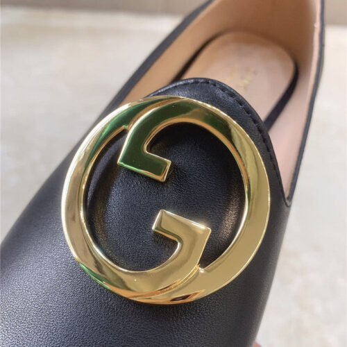 High Quality Luxury Gucci Blonde Womens Ballet Flats – Style 16691 product detail