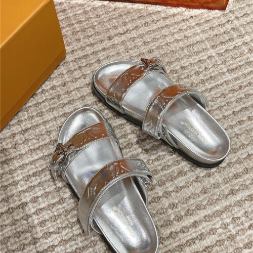 High Quality Luxury Louis Vuitton New Embossed Sandals And Slippers – Style 27331 product detail