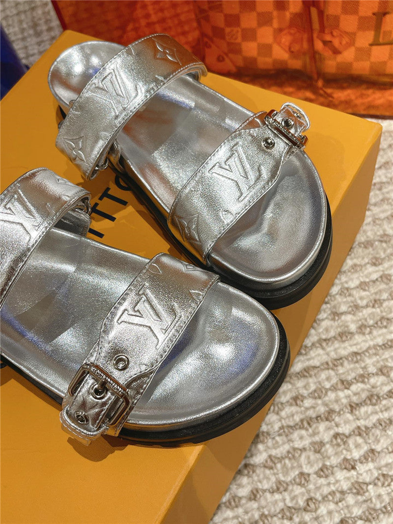 High Quality Luxury Louis Vuitton New Embossed Sandals And Slippers – Style 27331 product detail