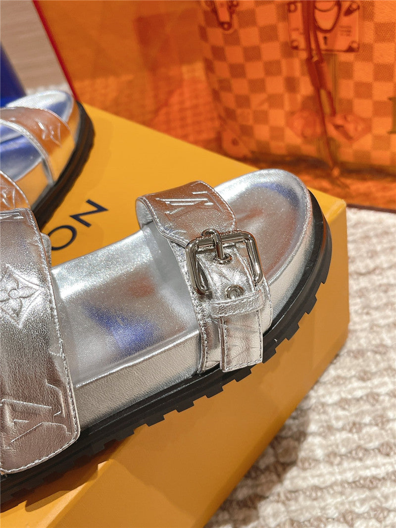High Quality Luxury Louis Vuitton New Embossed Sandals And Slippers – Style 27331 product detail