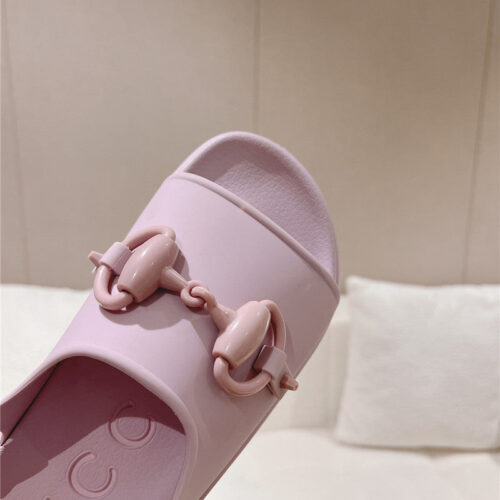 High Quality Luxury Gucci Buckle Platform Loafer product detail