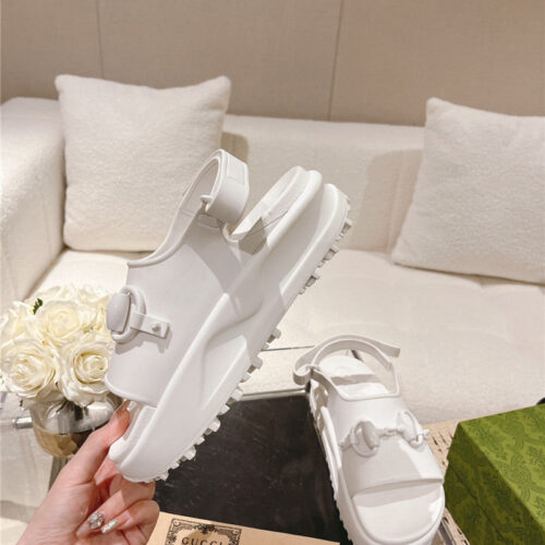 High Quality Luxury Gucci Buckle Platform Loafer – Style 41523 product detail