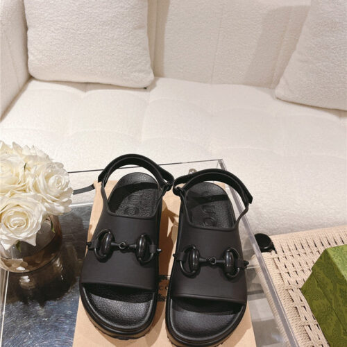 High Quality Luxury Gucci Buckle Platform Loafer – Style 72595 alternate view