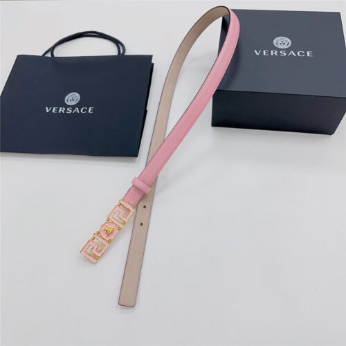 High Quality Luxury Versace Reversible Original Calfskin Nubuck Bottom Belt – Style 73446 product detail