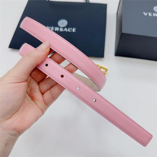 High Quality Luxury Versace Reversible Original Calfskin Nubuck Bottom Belt – Style 73446 product detail