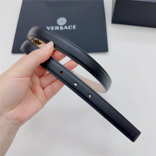 High Quality Luxury Versace Reversible Original Calfskin Nubuck Bottom Belt product detail