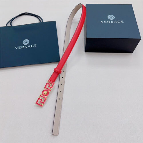 High Quality Luxury Versace Reversible Original Calfskin Nubuck Bottom Belt – Style 37286 product detail