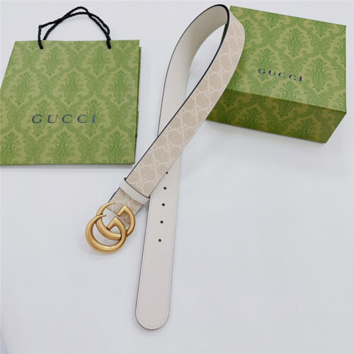 High Quality Luxury Gucci New Double-Sided Original Calfskin Belt – Style 44326 product detail