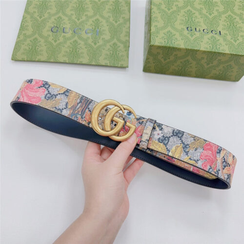 High Quality Luxury Gucci New Double-Sided Original Calfskin Belt – Style 42630