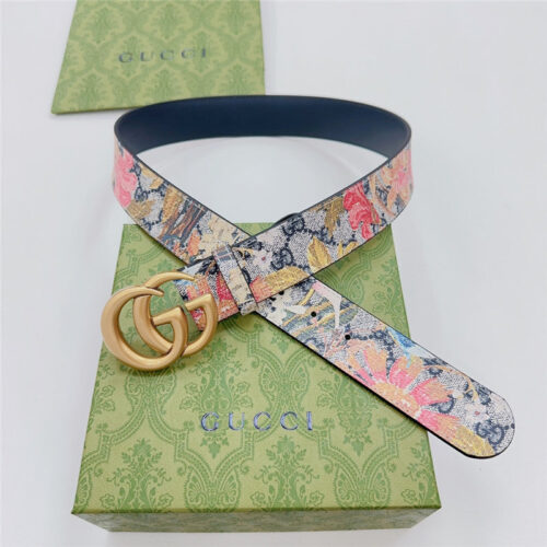 High Quality Luxury Gucci New Double-Sided Original Calfskin Belt – Style 42630 alternate view